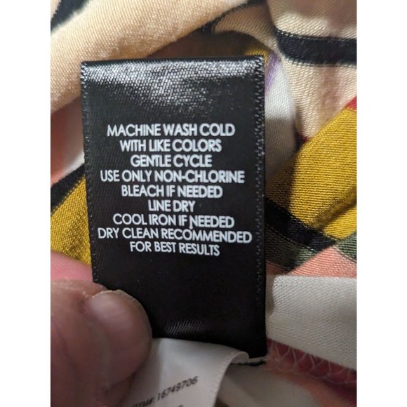 Torrid Collared Skater Dress Shirt Dress Soft Stretch Multi Stripe Pockets sz3XL - Picture 8 of 10